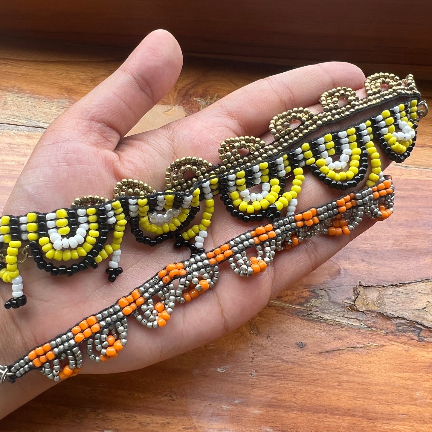 The Enache Bohemian Beaded Anklet Set TheEnache