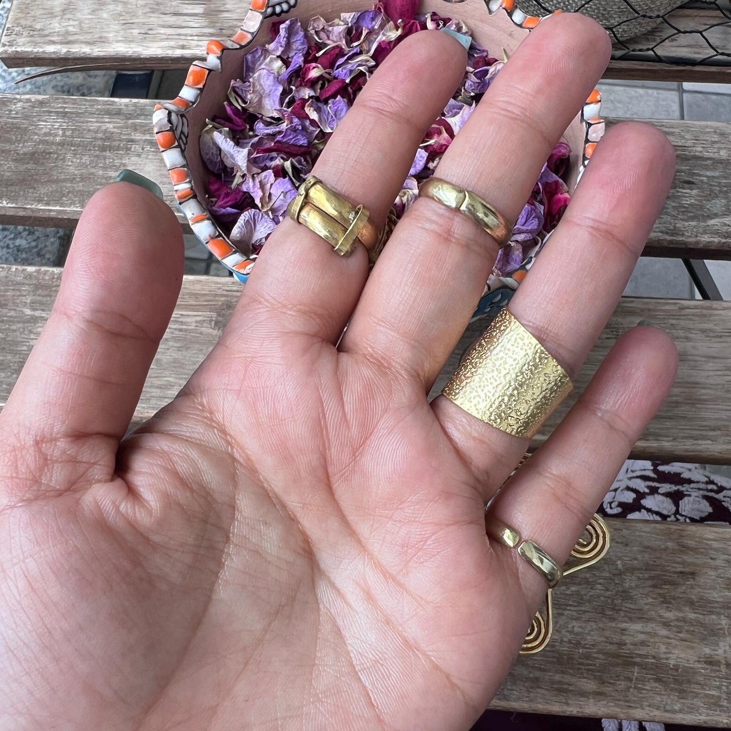 The Enache Green Geode Druzy Ring TheEnache