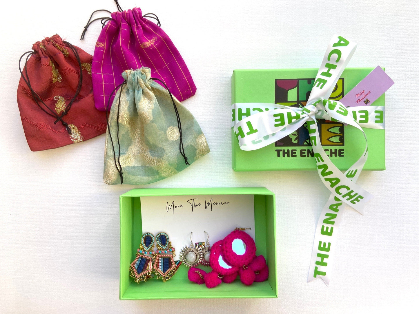 The Enache Turquoise Blue Boho Dangle Earrings TheEnache