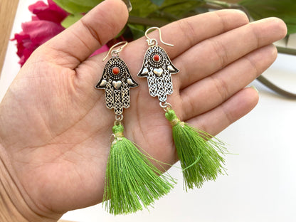 Boho Beaded Earrings Set