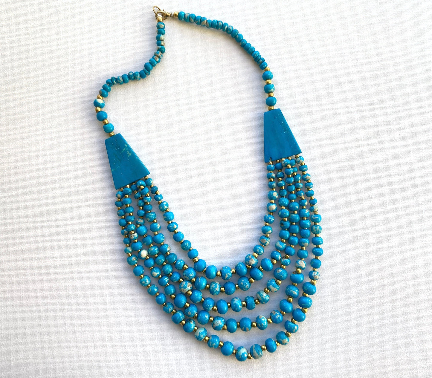 Turquoise Beaded Necklace