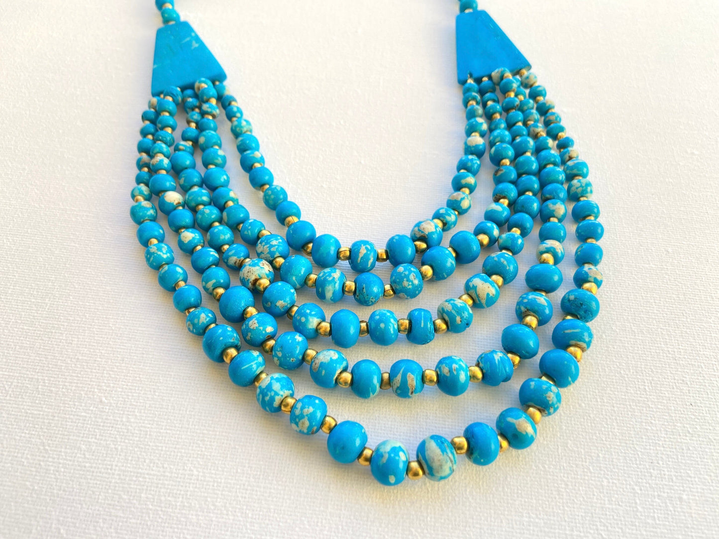 Turquoise Beaded Necklace