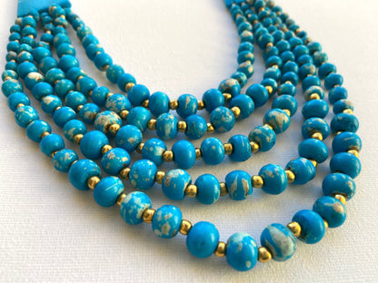 Turquoise Beaded Necklace