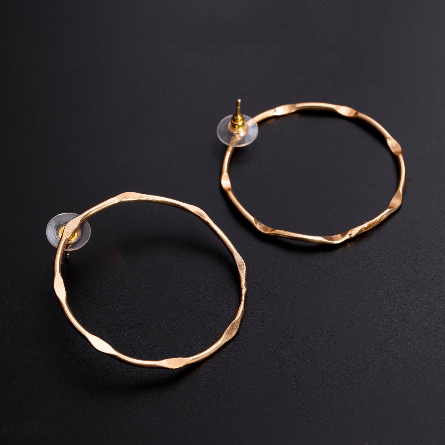 Custom Metal Hoop Earrings