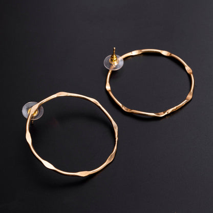 Custom Metal Hoop Earrings