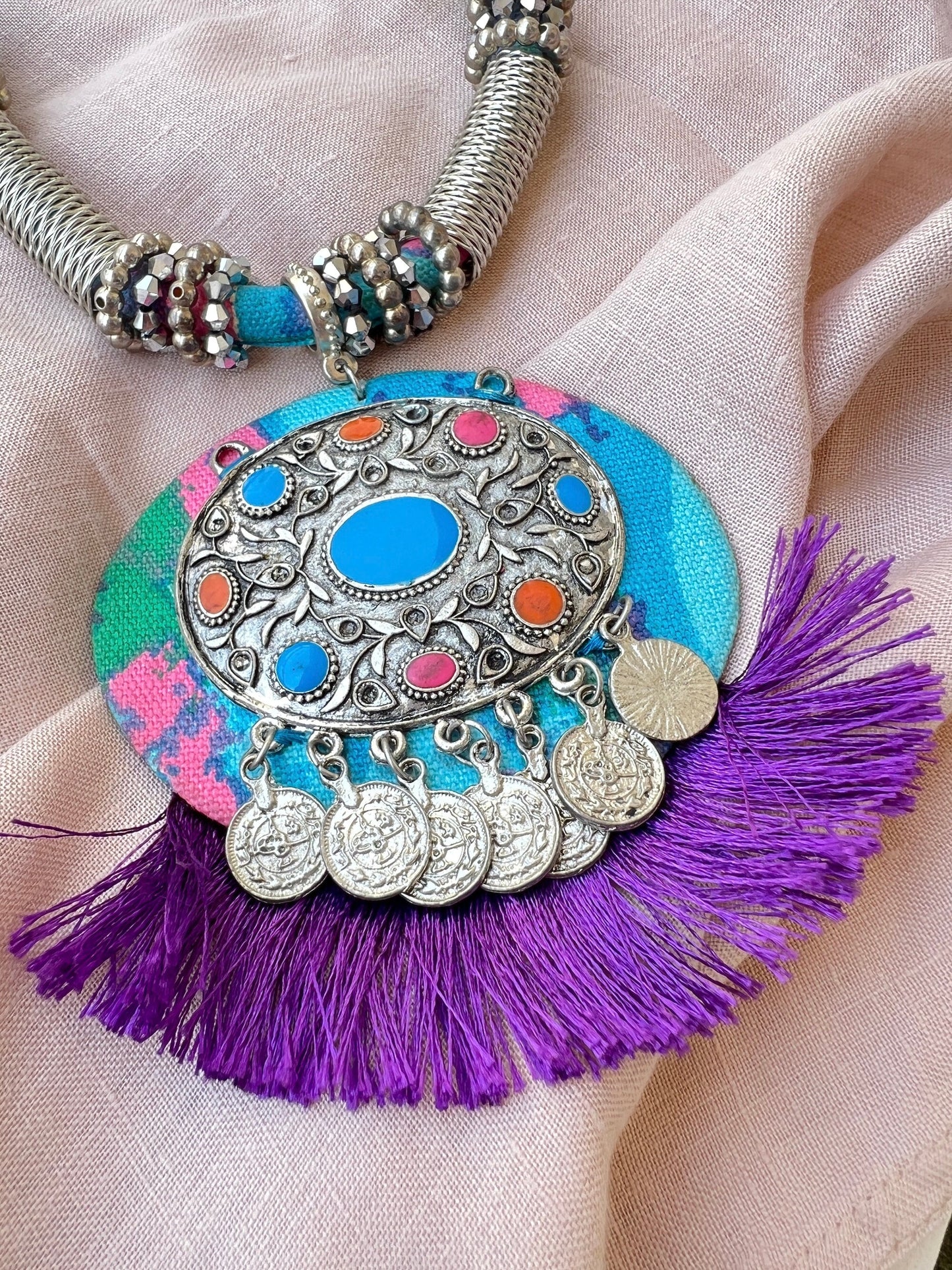 Colorful Gypsy Pendant