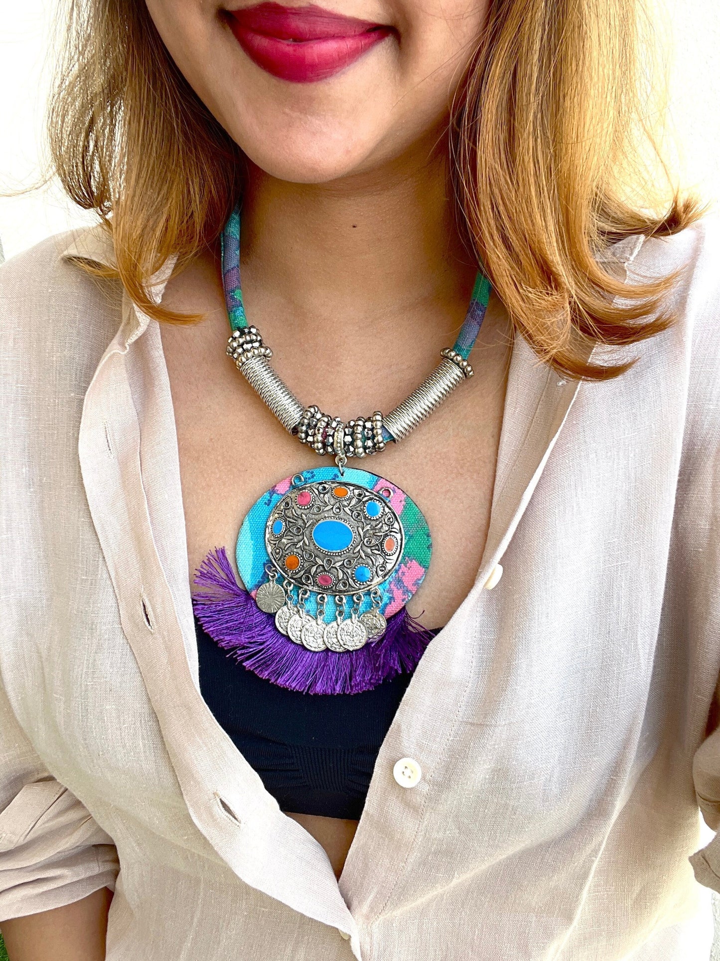 Colorful Gypsy Pendant