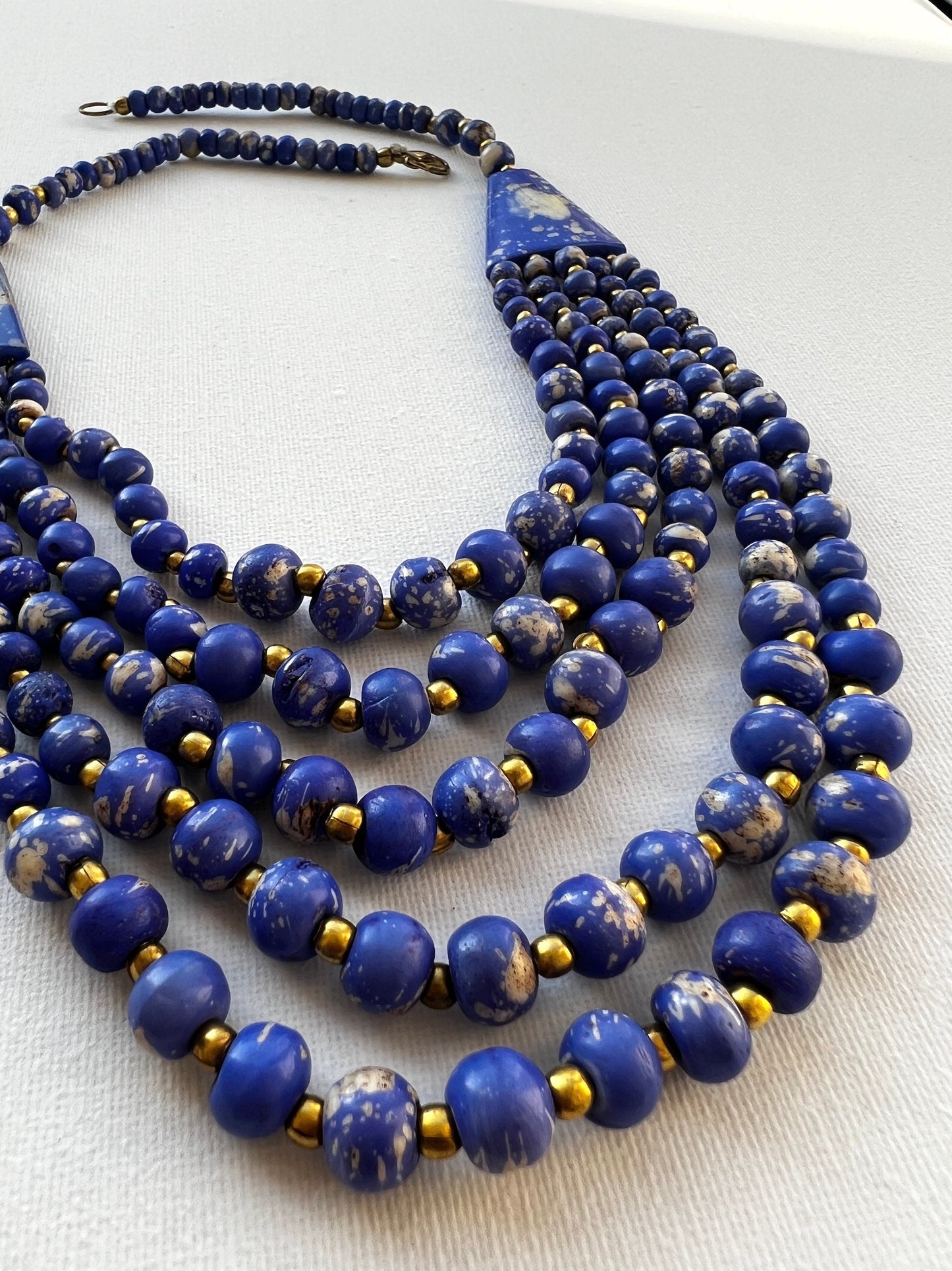 Blue Lapis Chunky Necklace