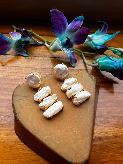 Opulent Pearl Earrings