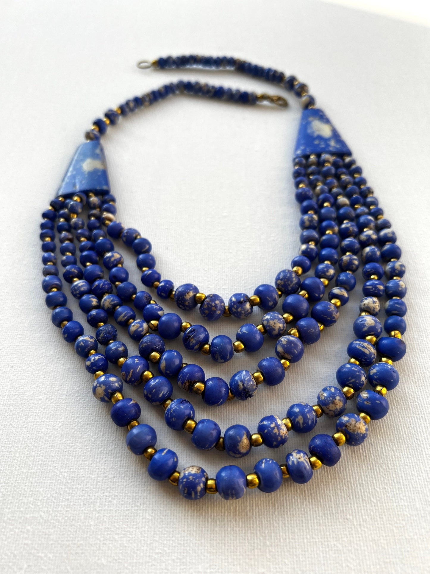 Lapis Lazuli Chunky Bib Necklace