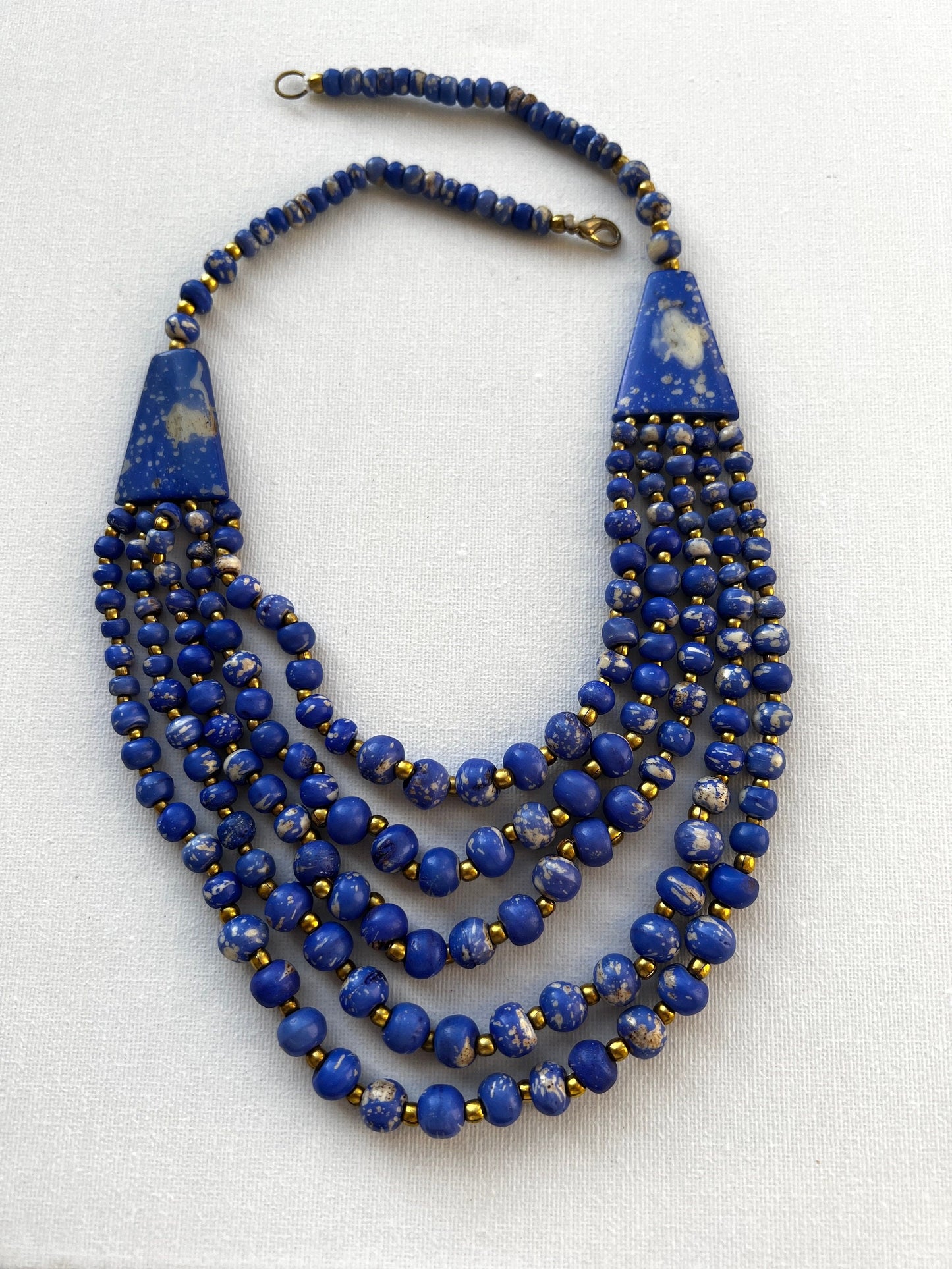 Blue Lapis Chunky Necklace