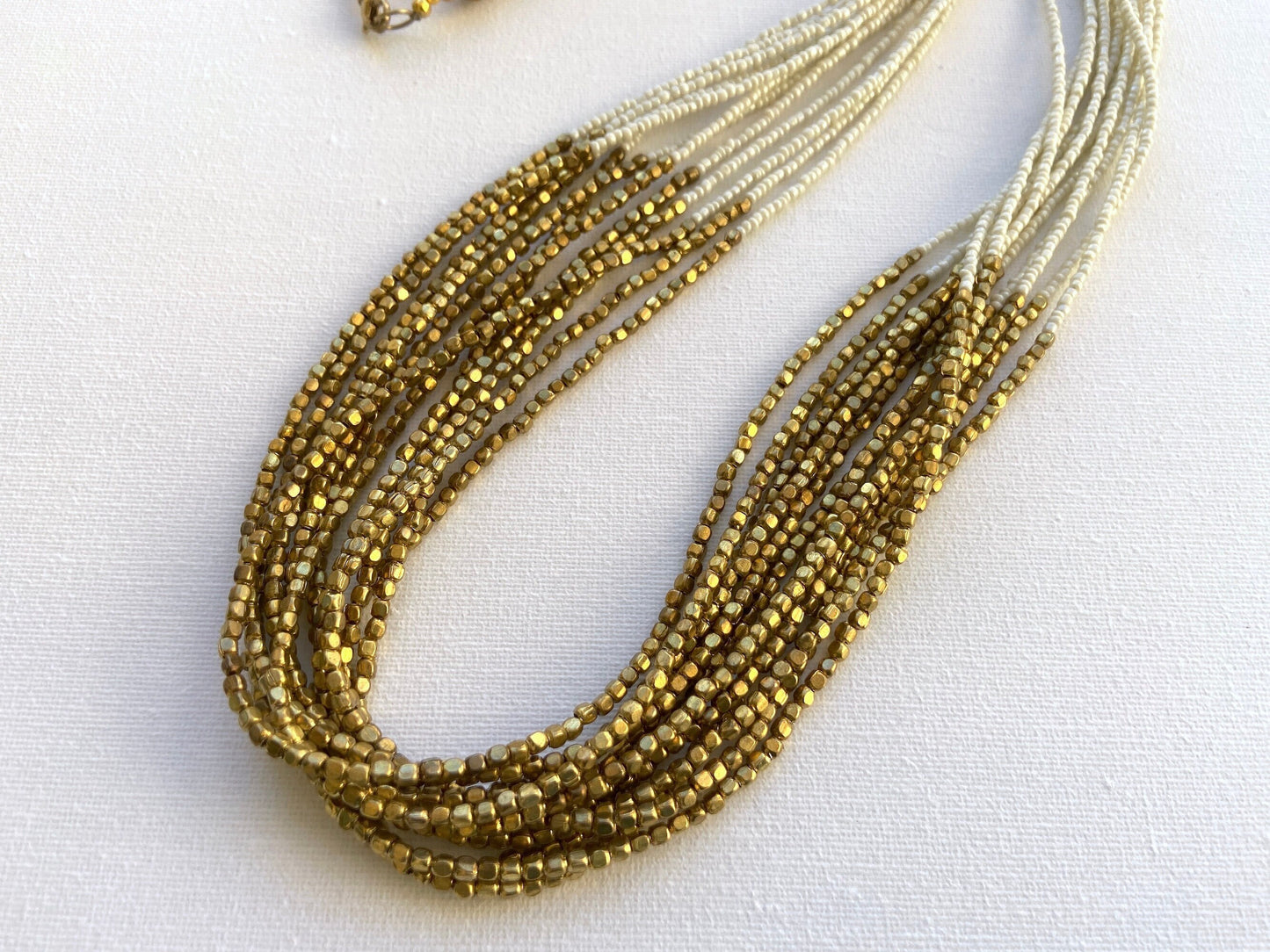 Multi Strand Chunky Necklace