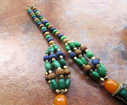 Beaded Long Necklace