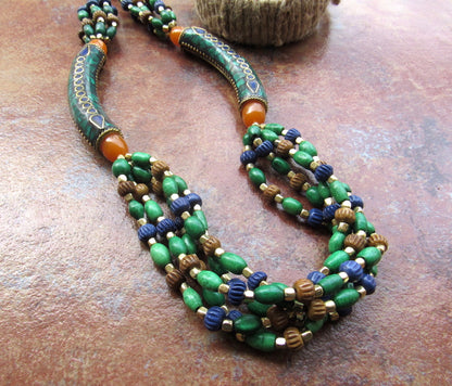 Beaded Long Necklace