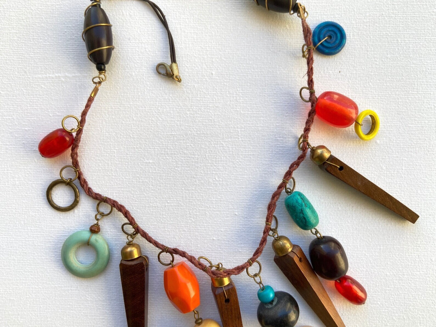 Colorful Chunky Boho Necklace