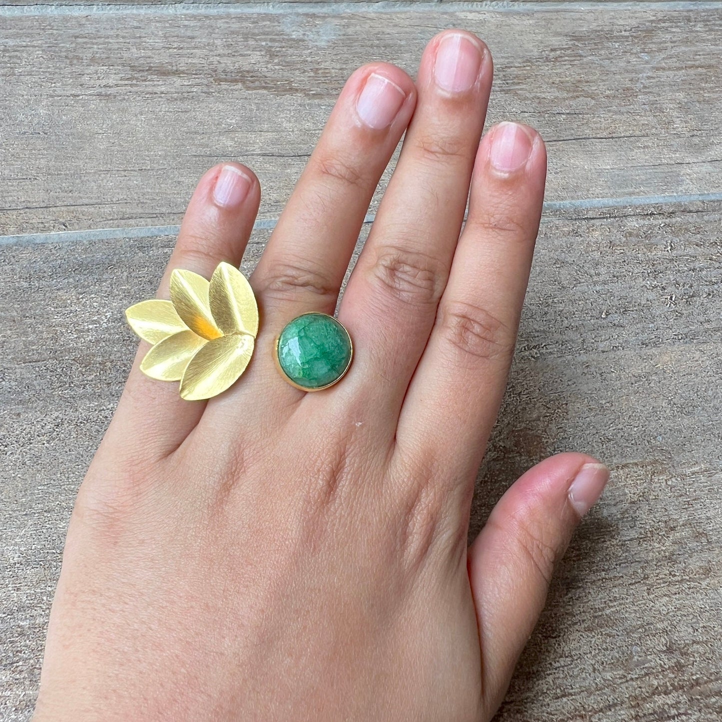 Chunky Multi Stone Ring