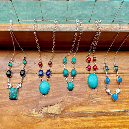 Onyx Turquoise Necklace