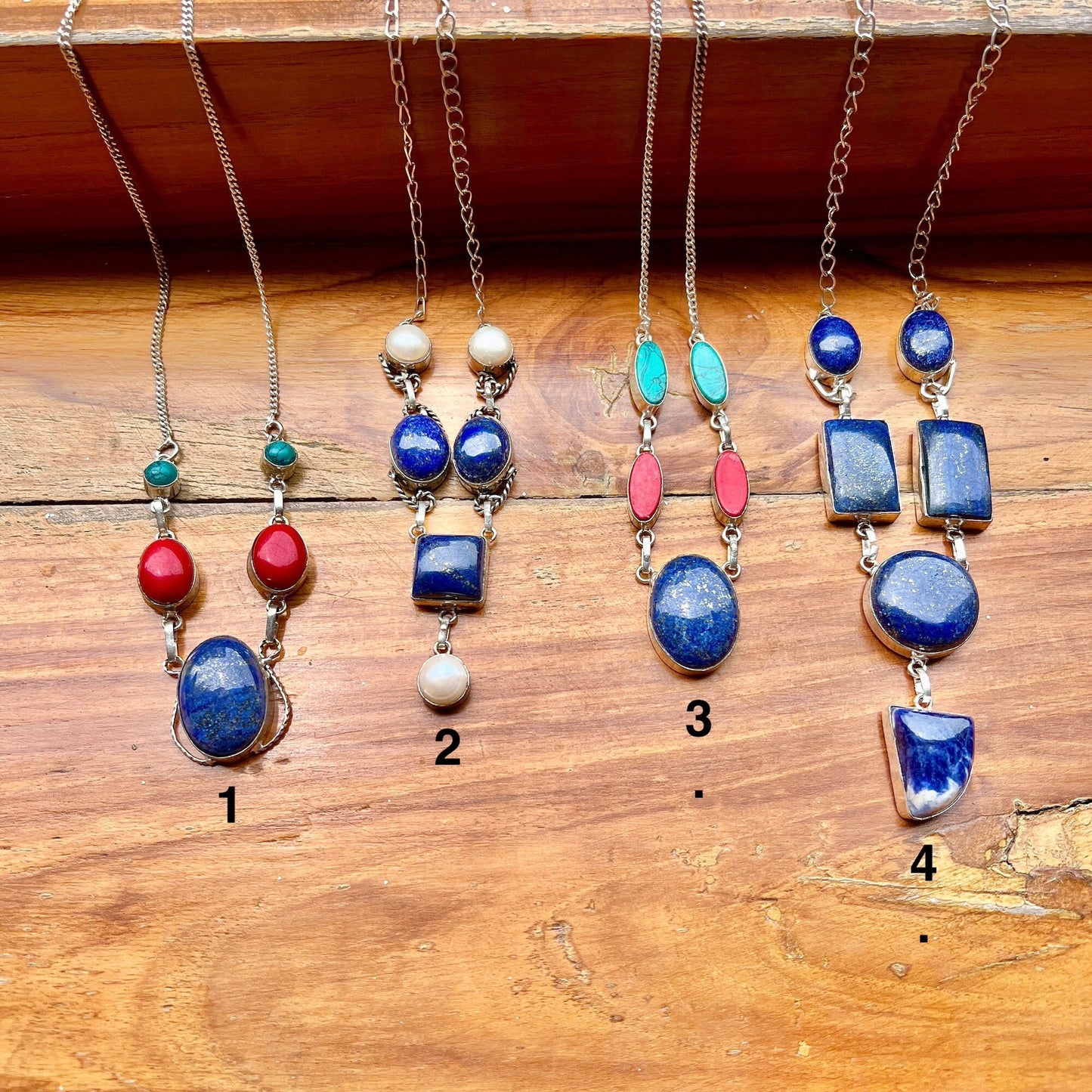 The Enache 1 Lapis Lazuli Bib Necklace TheEnache