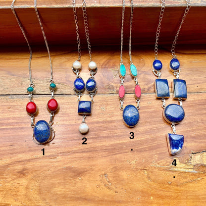 The Enache 1 Lapis Lazuli Bib Necklace TheEnache