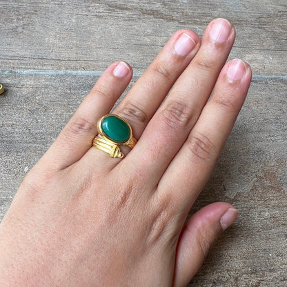 The Enache 4. Chunky Multi Stone Ring TheEnache