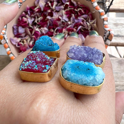 The Enache Blue Multi Stone Ring TheEnache