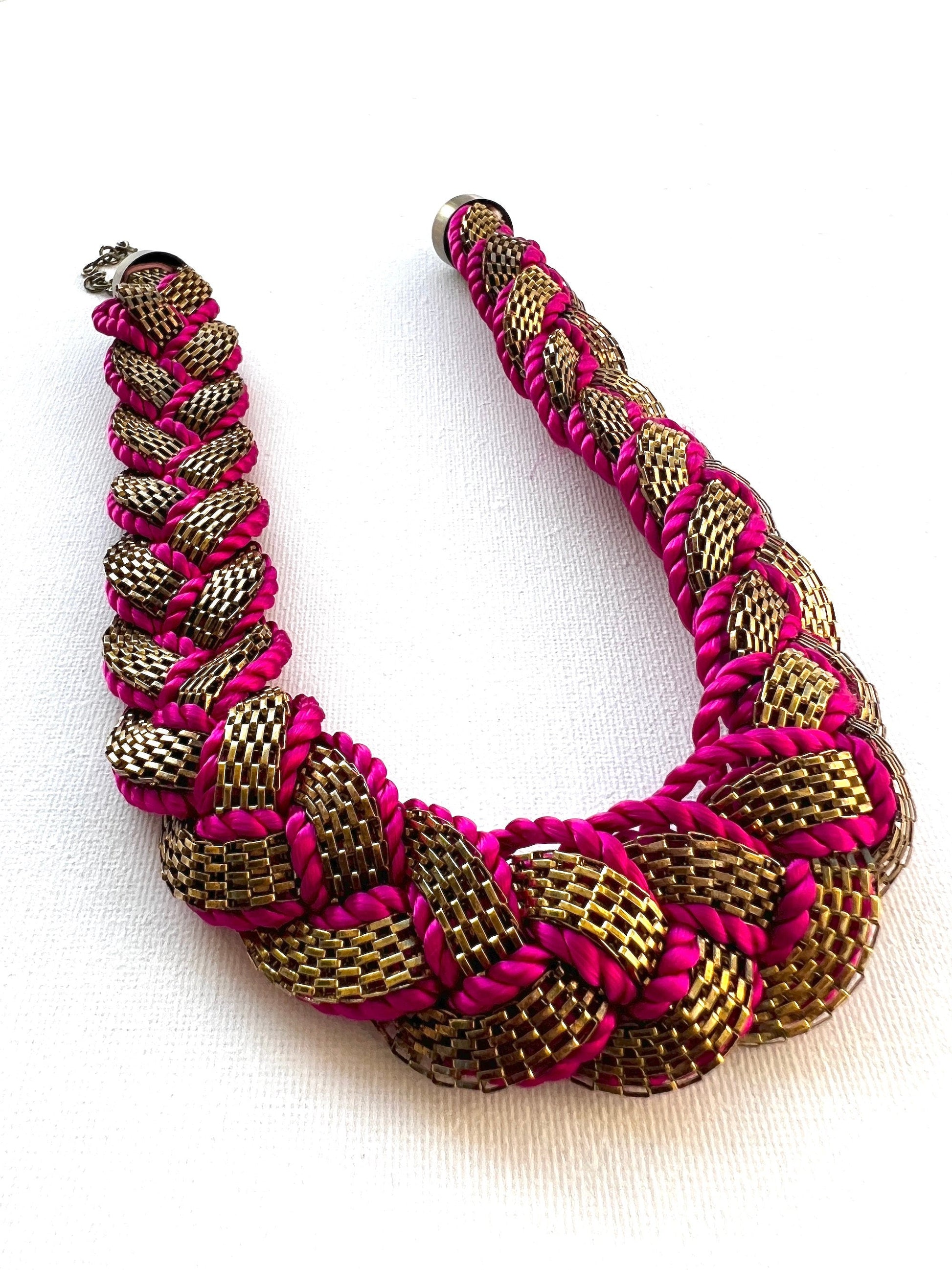 The Enache Bohemian Braided Necklace TheEnache