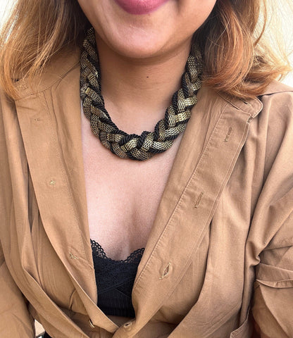 The Enache Bohemian Braided Necklace TheEnache