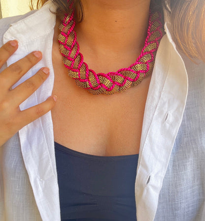 The Enache Bohemian Braided Necklace TheEnache