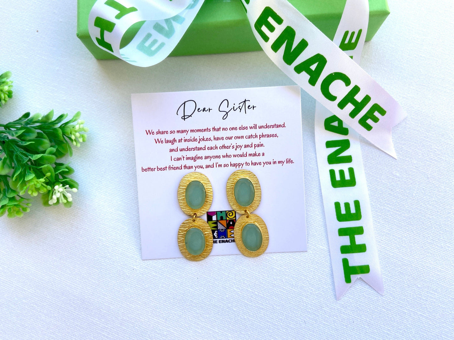 The Enache Chalcedony Gold Earrings TheEnache