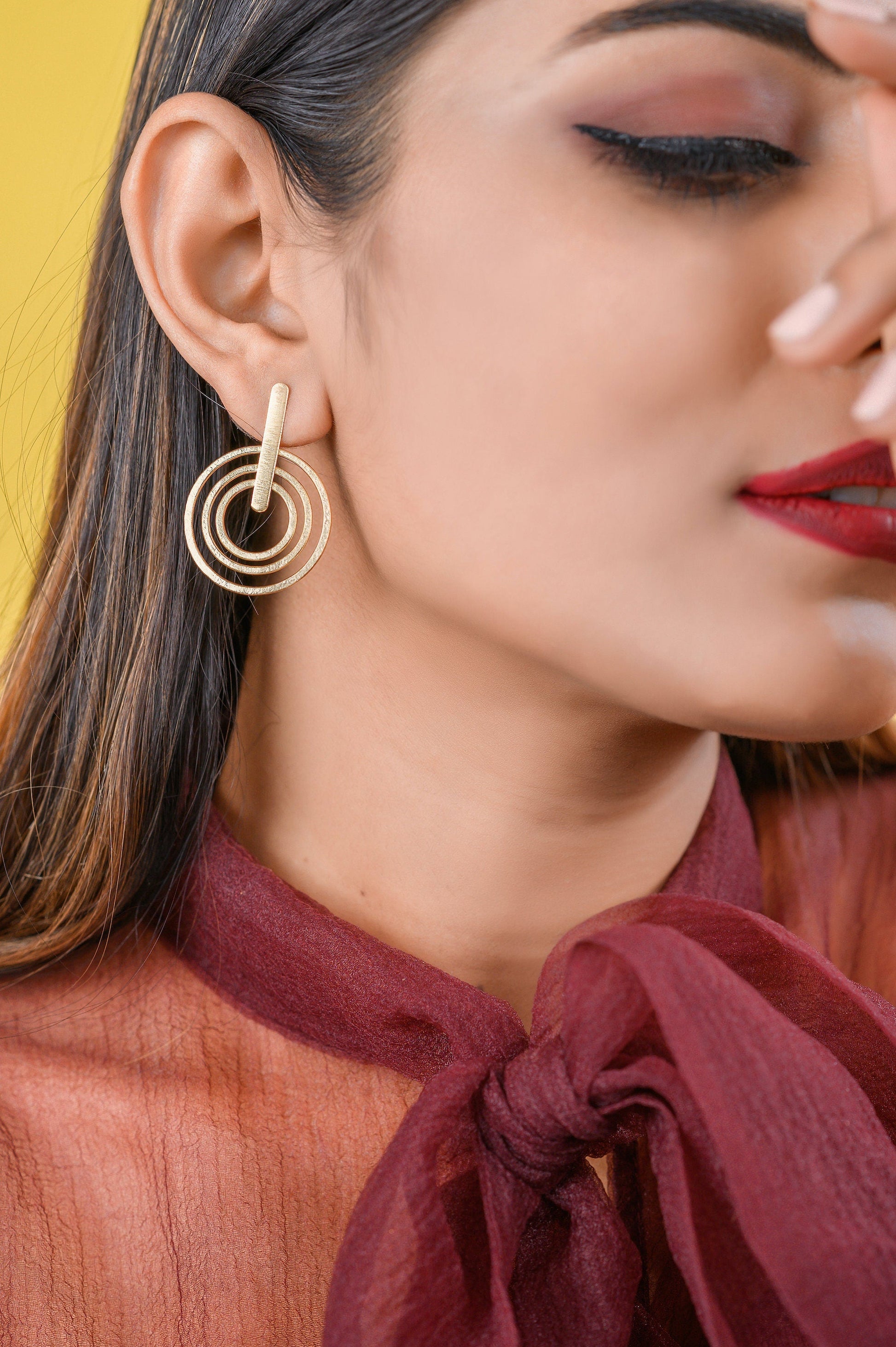 The Enache Custom Metal Hoop Earrings TheEnache