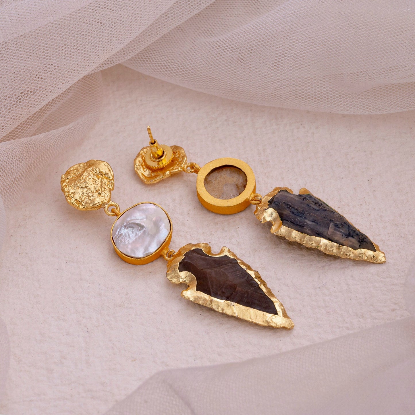 The Enache Custom Metal Hoop Earrings TheEnache