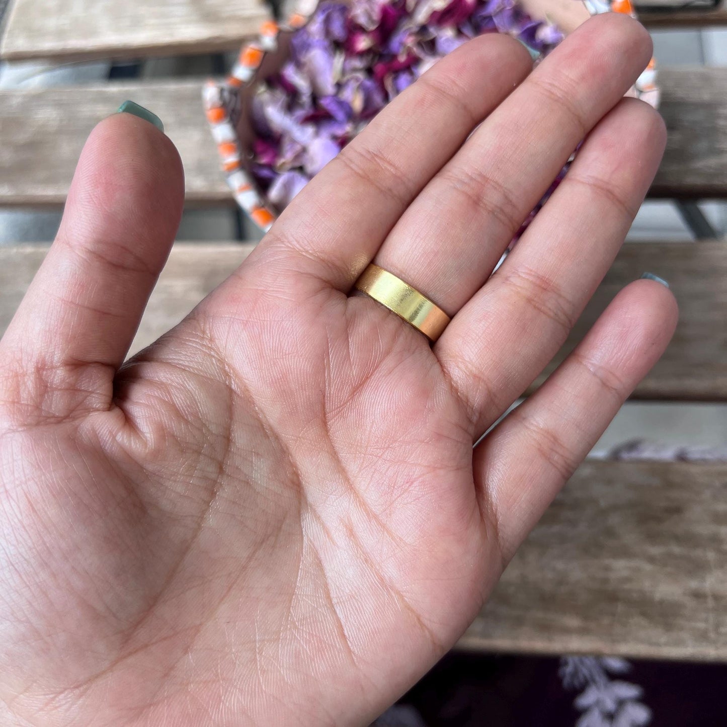 The Enache Green Blue Double Ring TheEnache