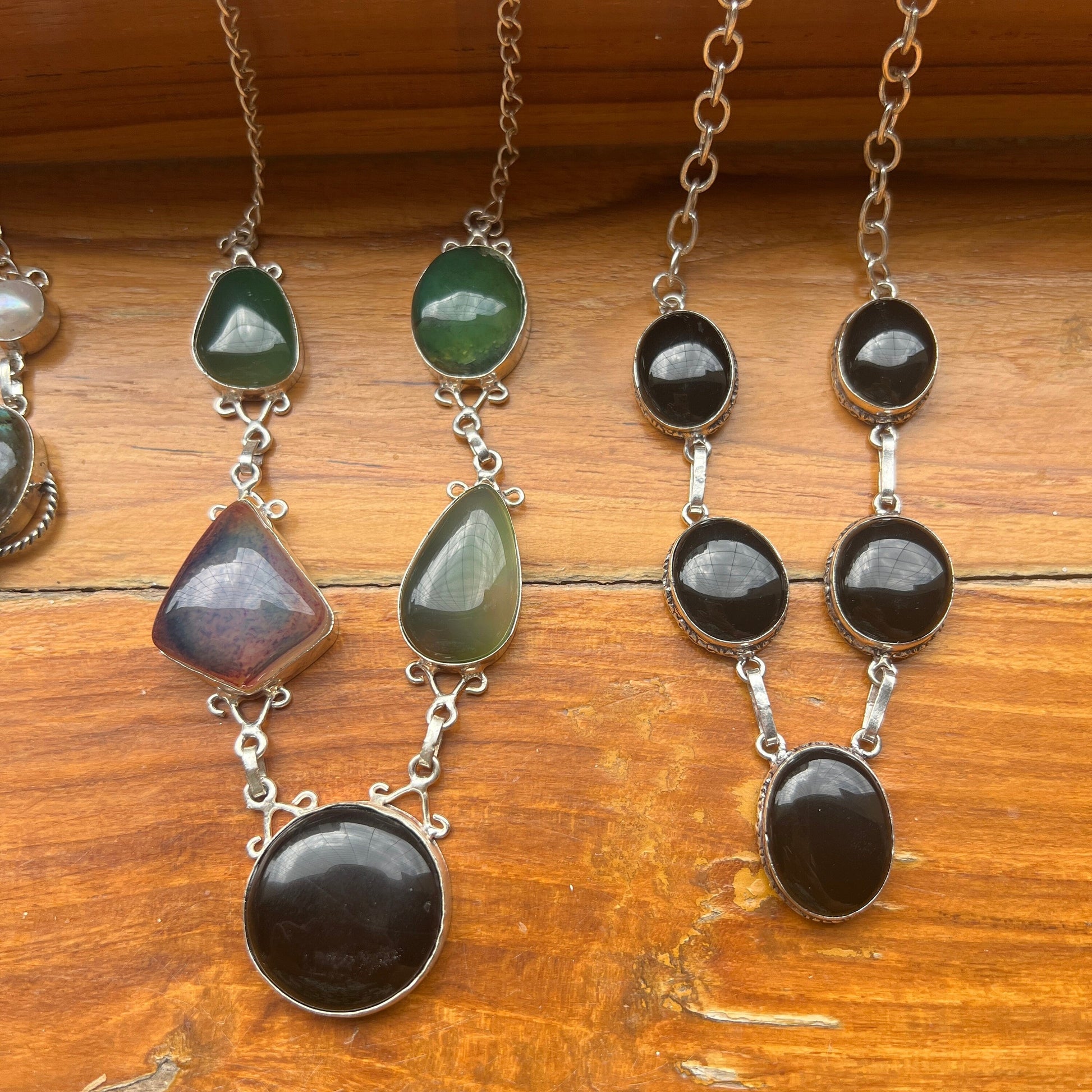 The Enache Multi Gemstone Bib Necklace TheEnache