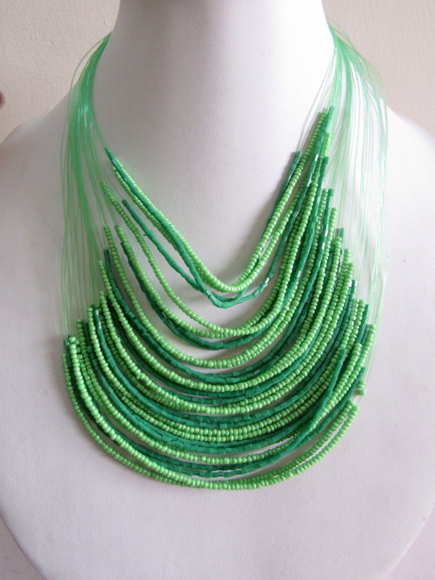 The Enache Neon Beaded Necklace TheEnache