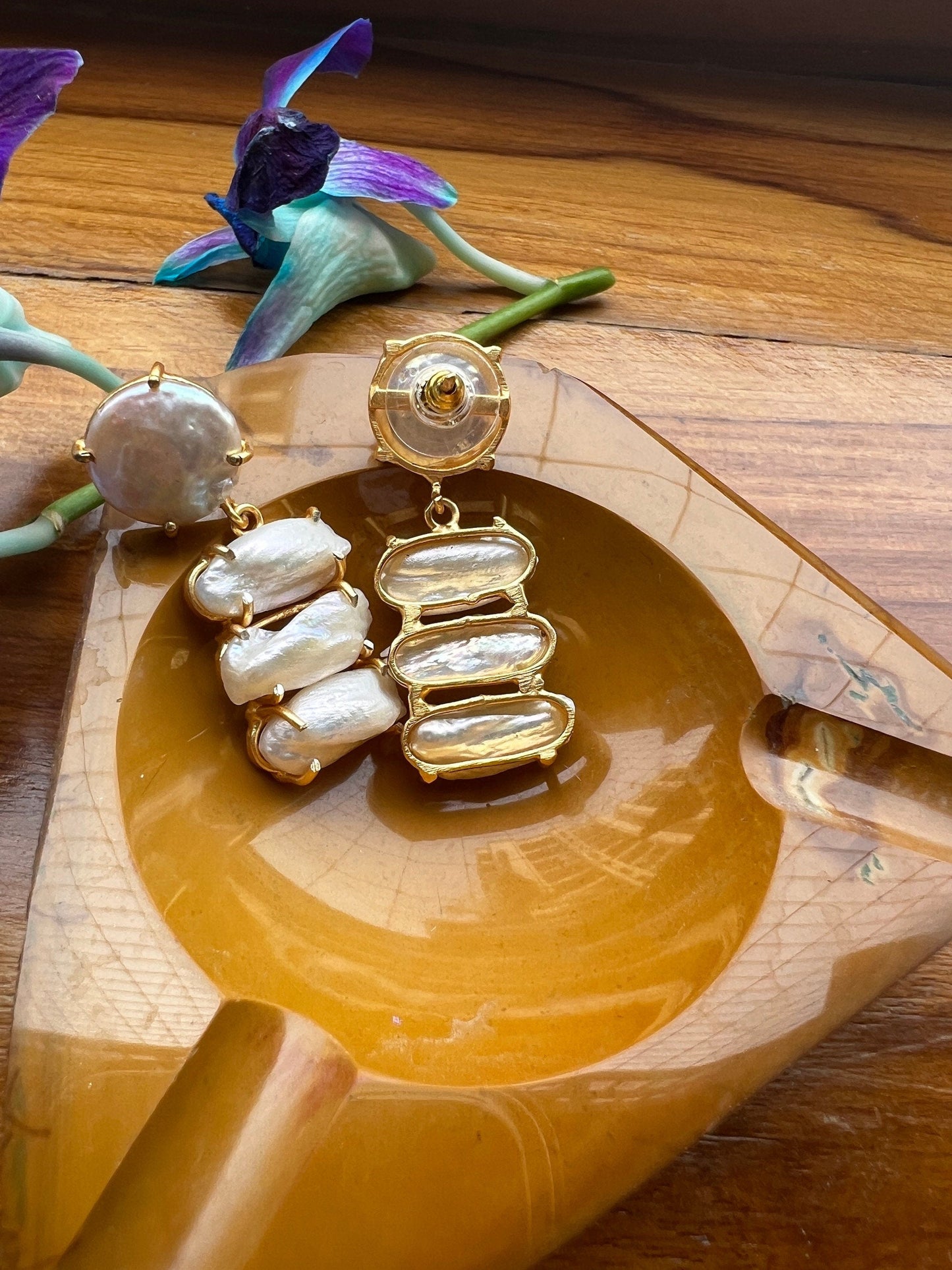 The Enache Opulent Pearl Earrings TheEnache