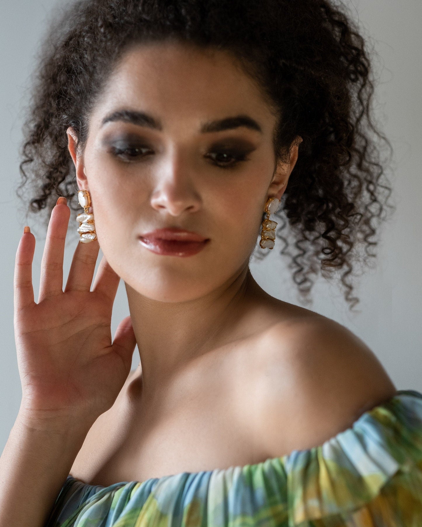 The Enache Opulent Pearl Earrings TheEnache