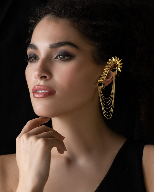 The Enache Oversized Chain Ear Cuff TheEnache