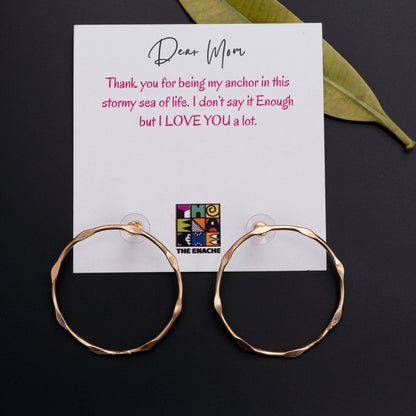 The Enache Oversized Hoop Earrings TheEnache