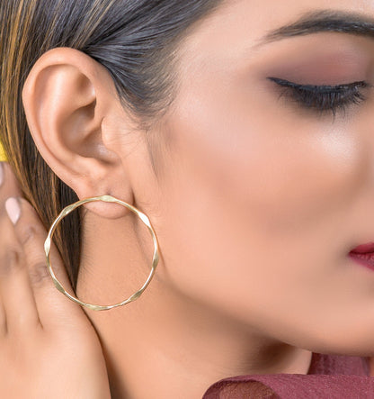 The Enache Oversized Hoop Earrings TheEnache