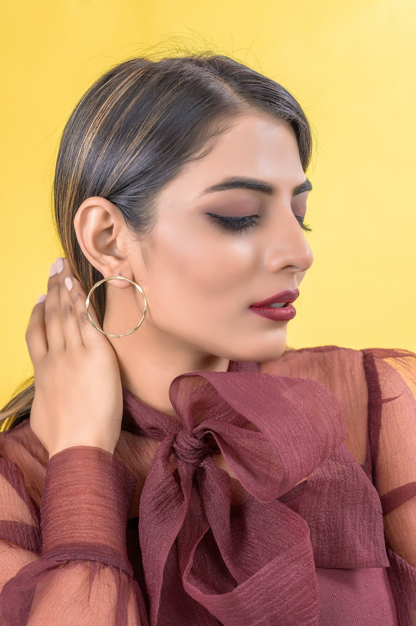 The Enache Oversized Hoop Earrings TheEnache