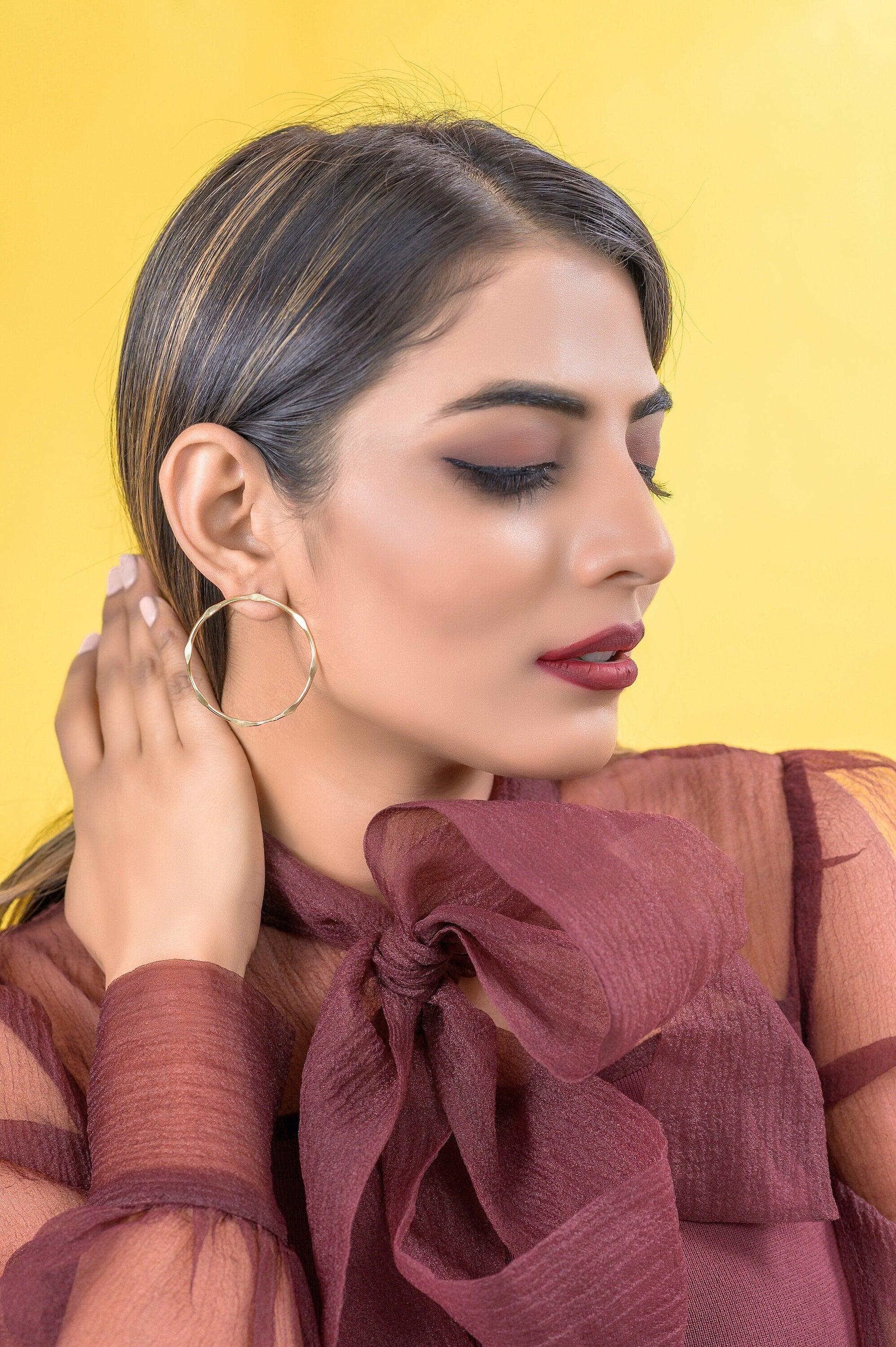 The Enache Oversized Hoop Earrings TheEnache