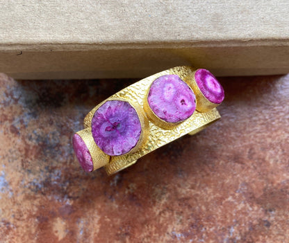 The Enache Pink Gold Statement Cuff TheEnache