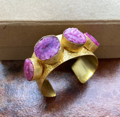 The Enache Pink Gold Statement Cuff TheEnache