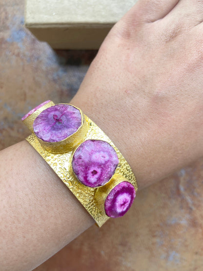 The Enache Pink Gold Statement Cuff TheEnache