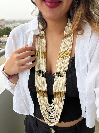 The Enache Pink Multi Layer Necklace TheEnache