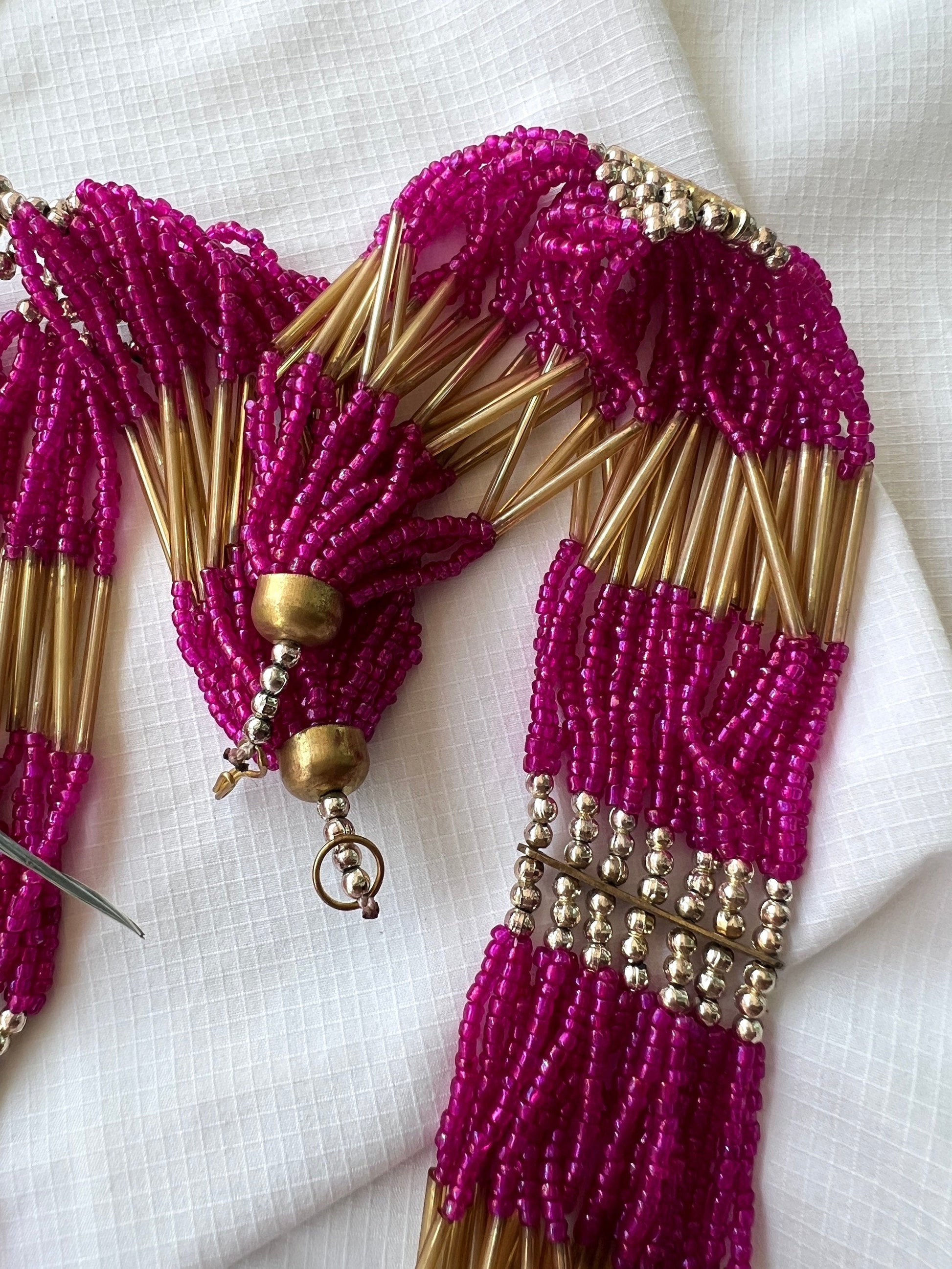 The Enache Pink Multi Layer Necklace TheEnache