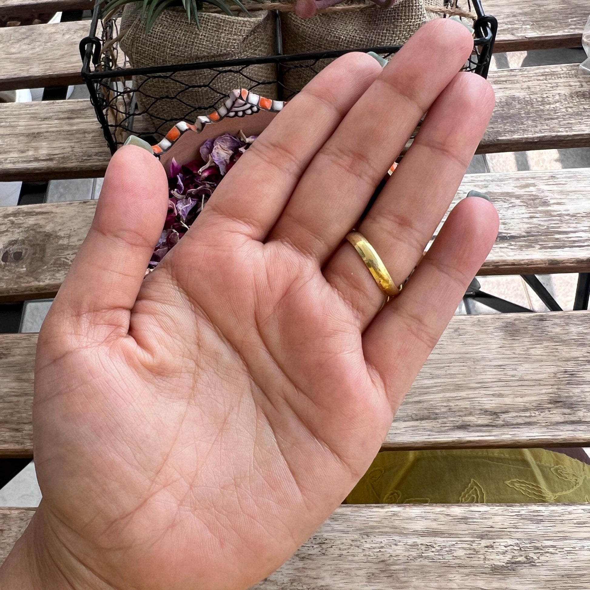 The Enache Set of 2 - Blue White Druzy Ring TheEnache