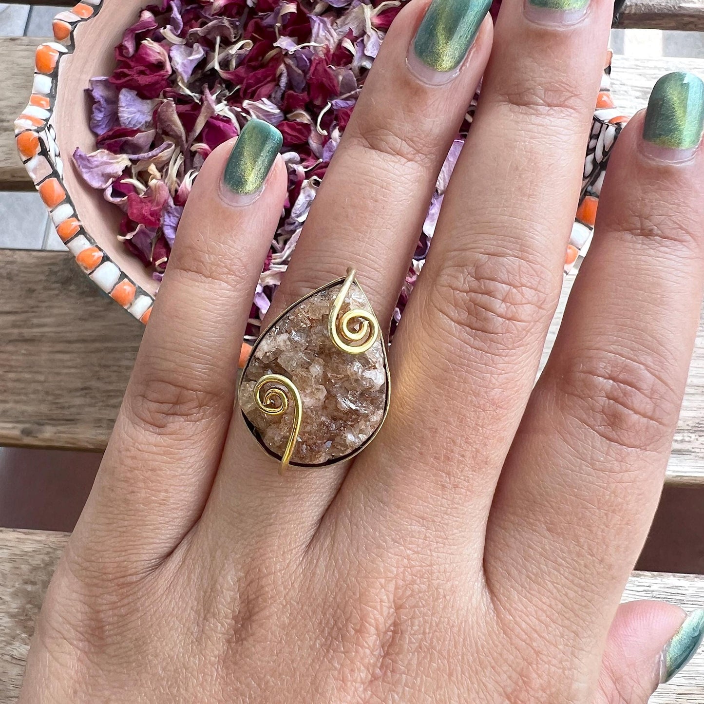 The Enache Set of 3 Rings - Black Onyx Tribal Ring TheEnache