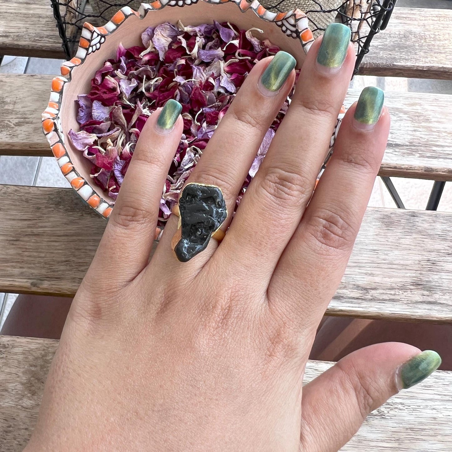 The Enache Set of 3 Rings - Black Onyx Tribal Ring TheEnache
