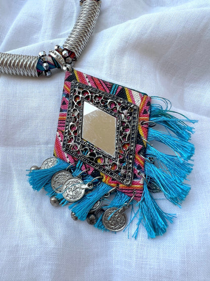 The Enache Silver Oxidized Gypsy Necklace TheEnache